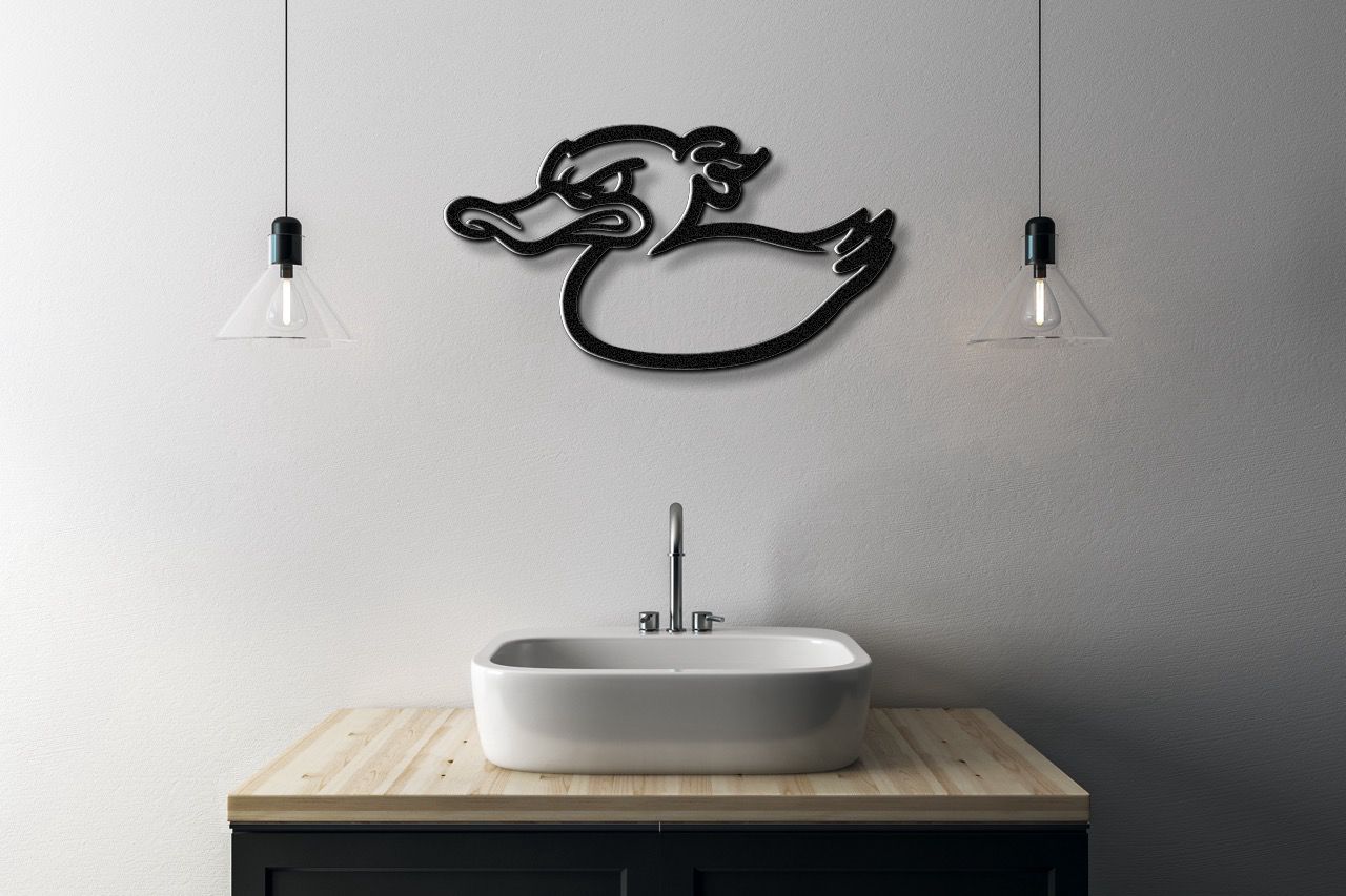 Duck Metal Wall Art