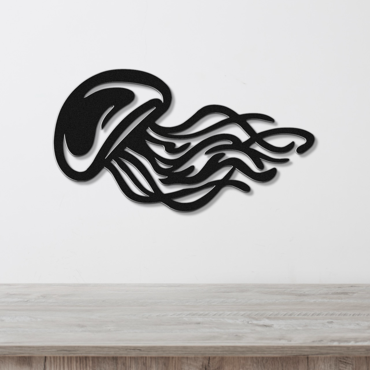 Jellyfish Metal Wall Art
