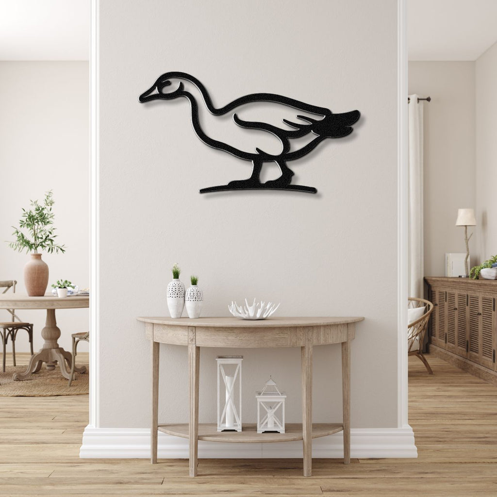 Goose Metal Wall Art