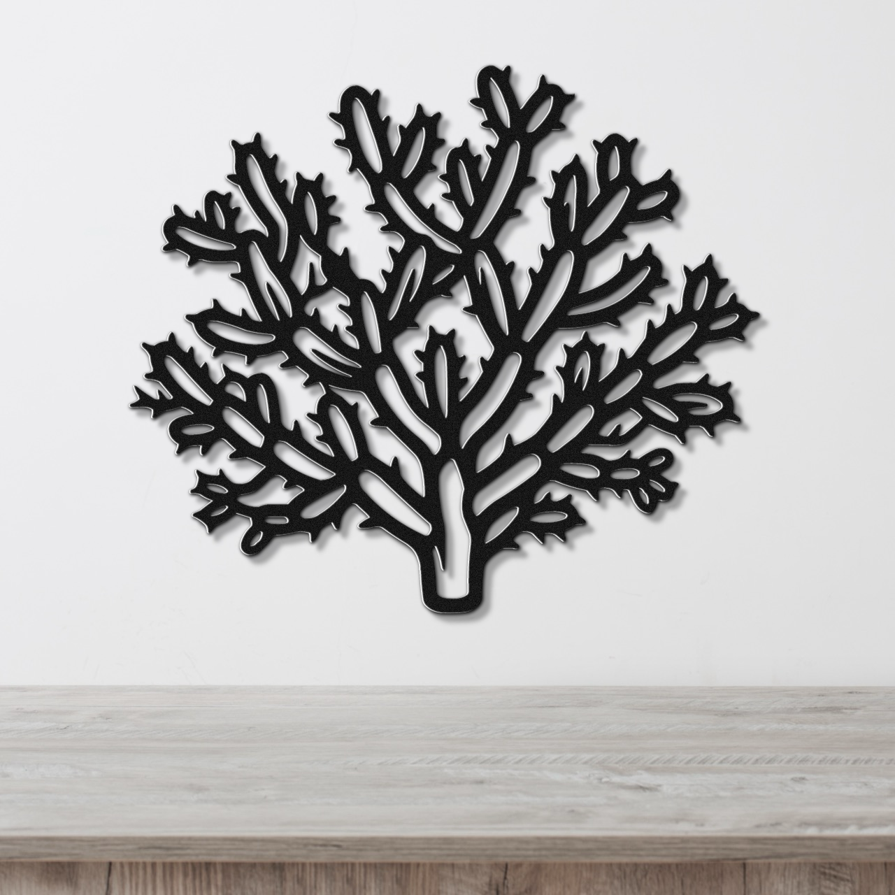 Cholla Cactus Metal Wall Art