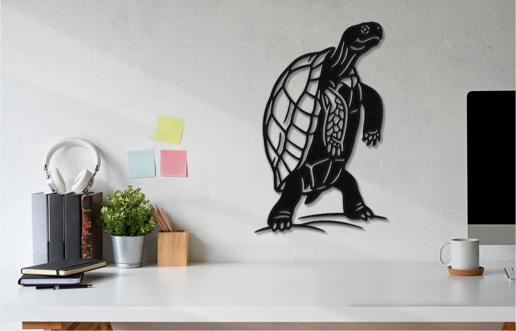 Tortoise Metal Wall Art