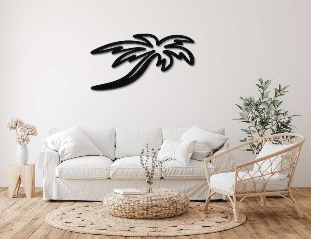 Palm Tree Metal Wall Art