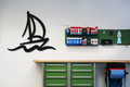 Sailboat Metal Wall Art