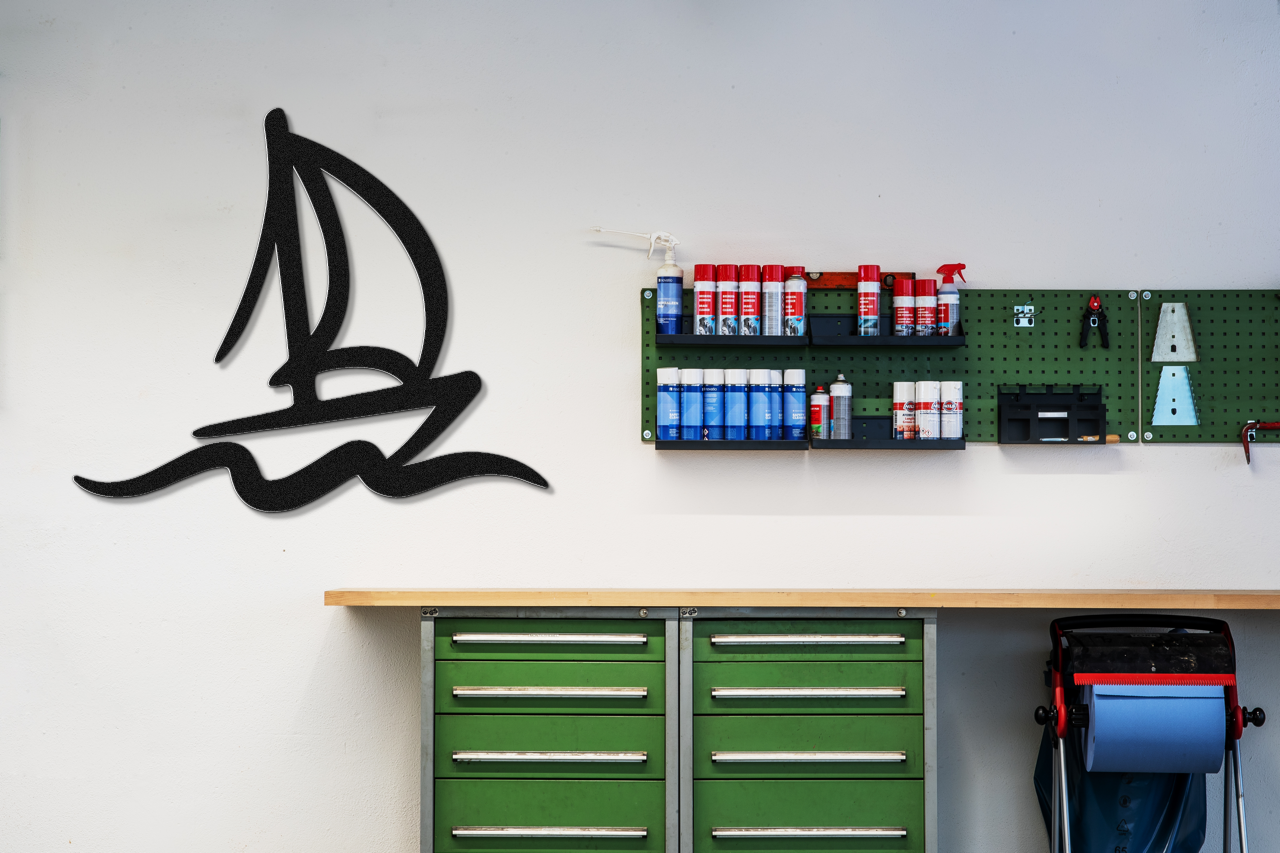 Sailboat Metal Wall Art
