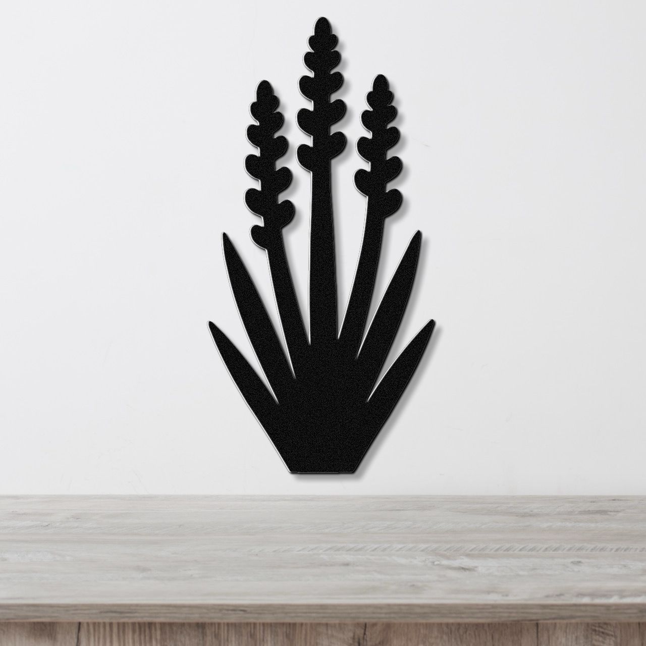 Blooming Yucca Metal Wall Art