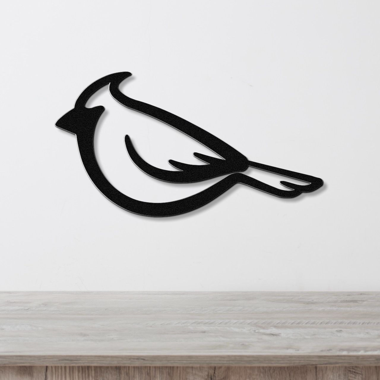 Cardinal Metal Wall Art