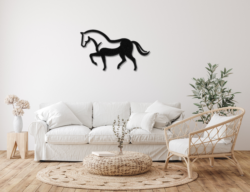 Horse Metal Wall Art