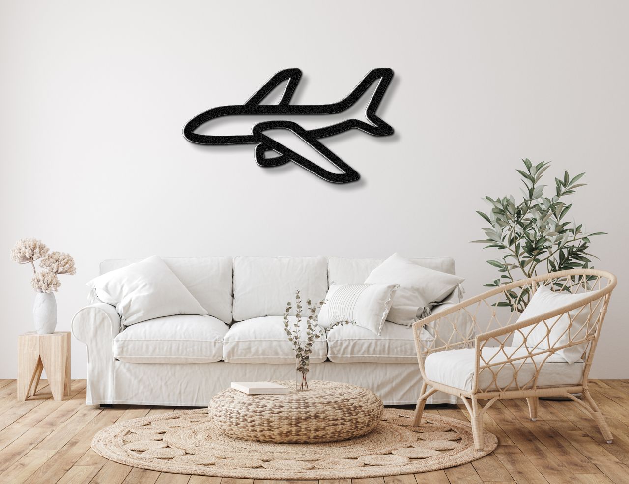Airplane Metal Wall Art