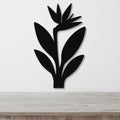 Bird of Paradise Plant Metal Wall Art