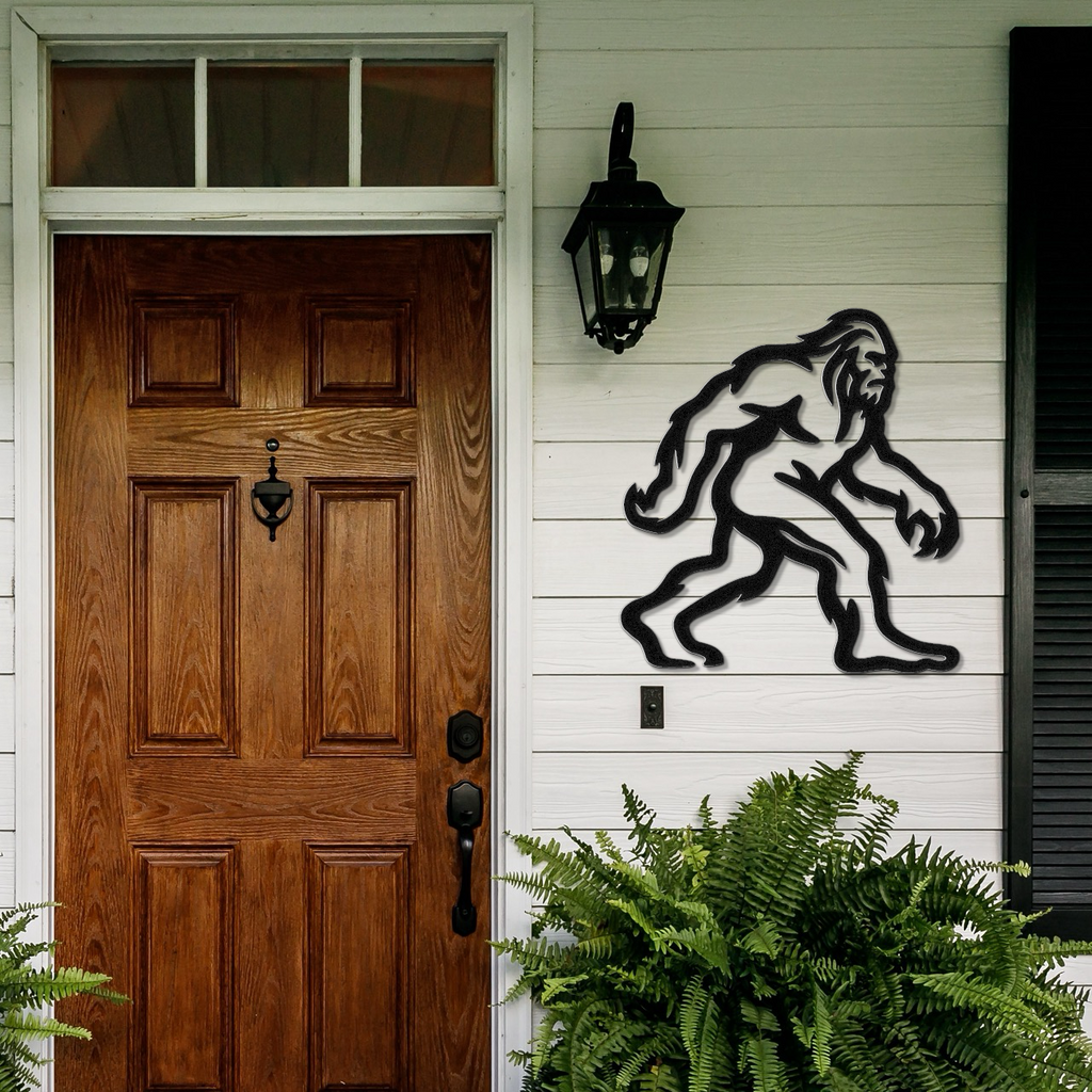 Bigfoot Metal Wall Art