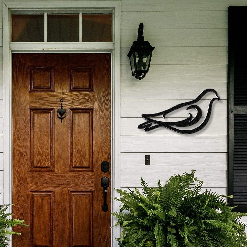 Pigeon Metal Wall Art