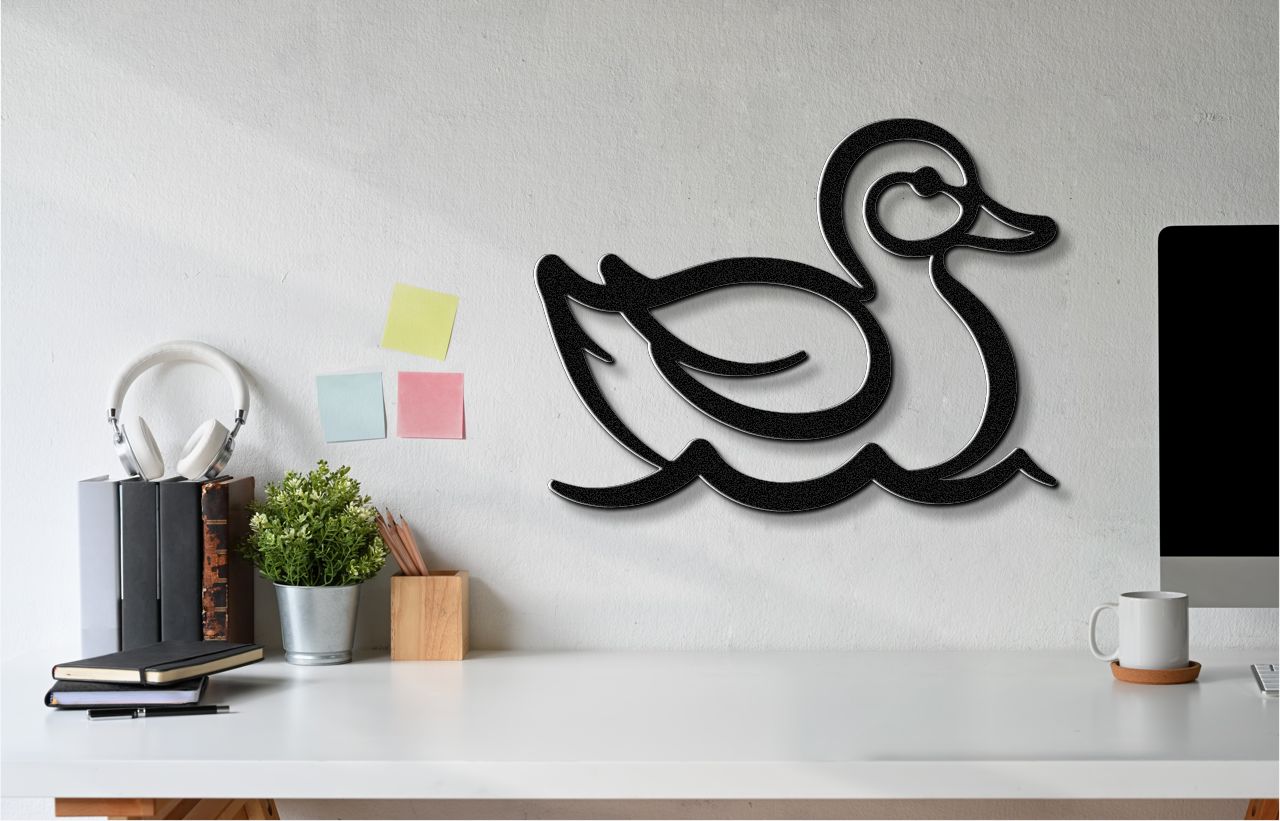 Duck Metal Wall Art