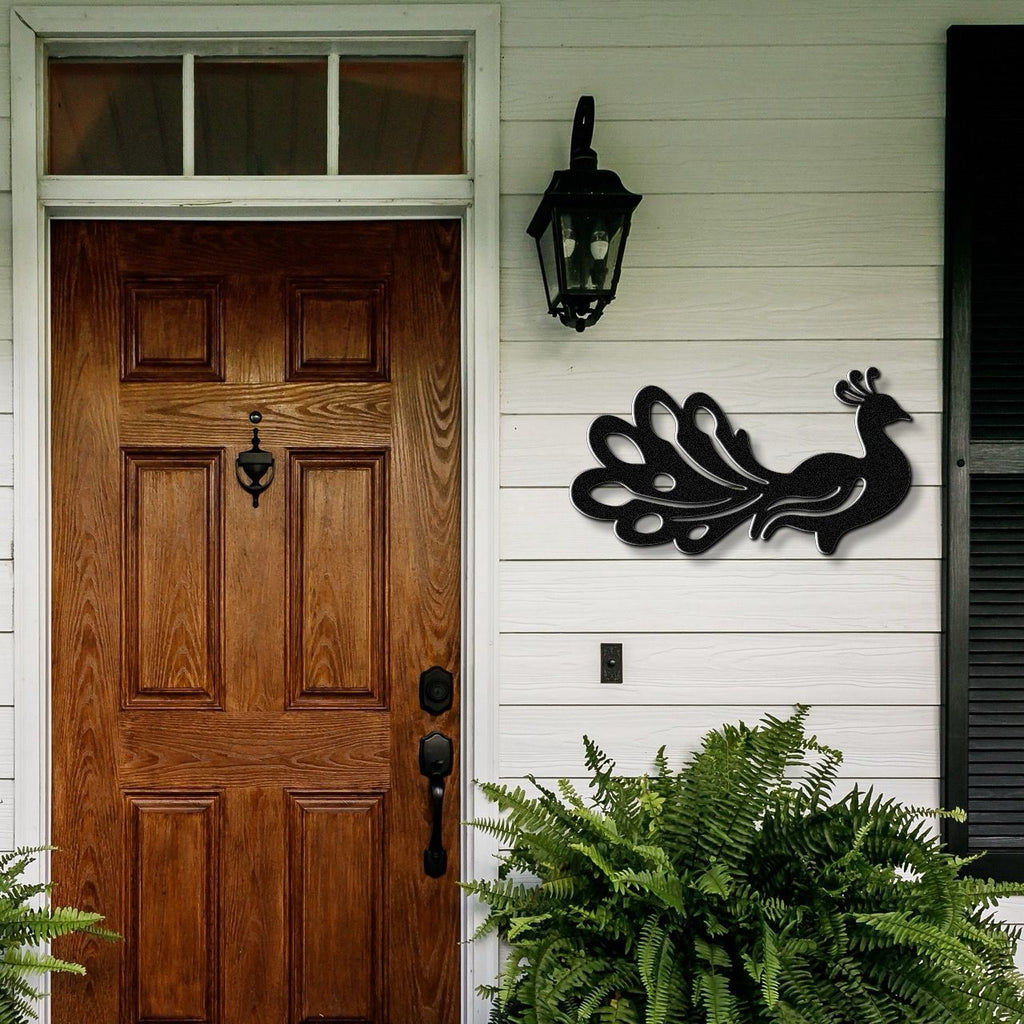 Peacock Metal Wall Art
