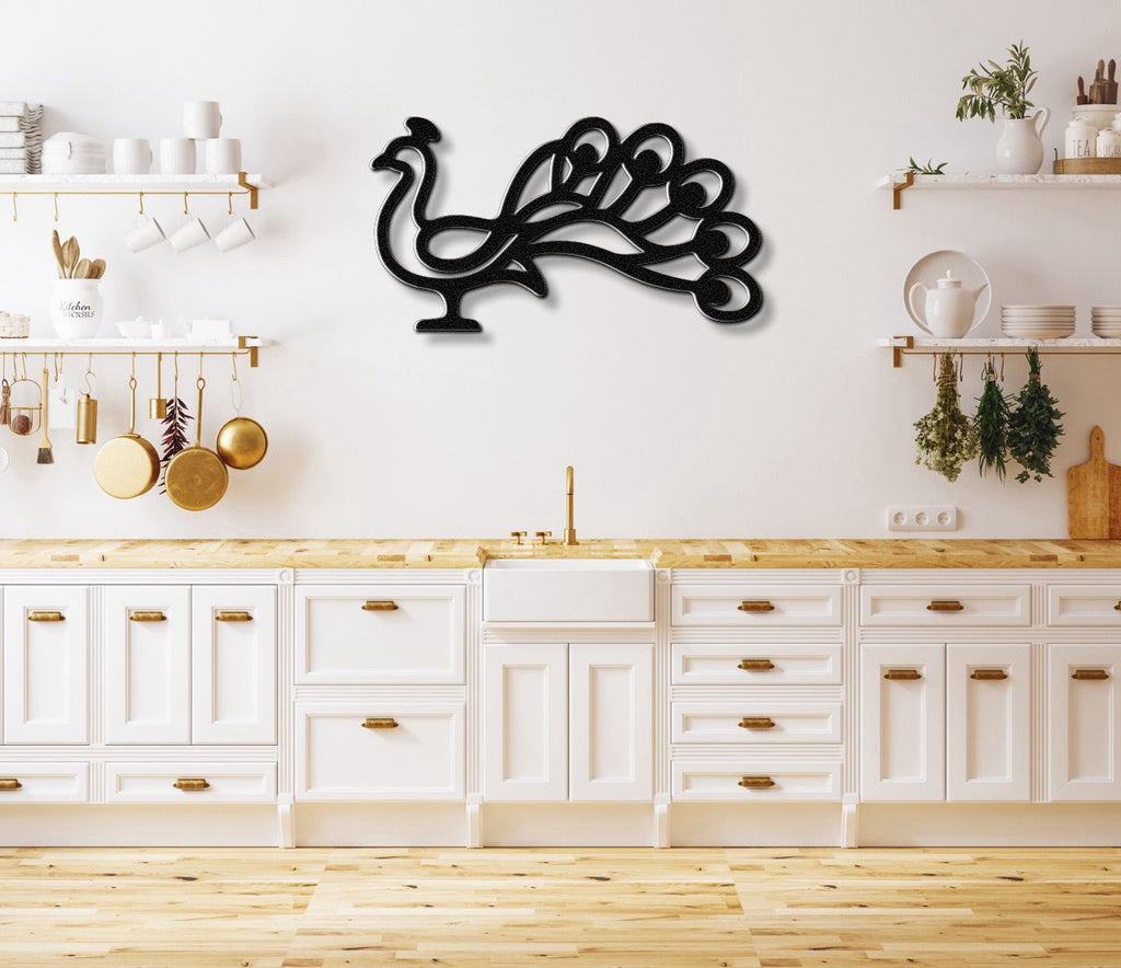 Peacock Metal Wall Art