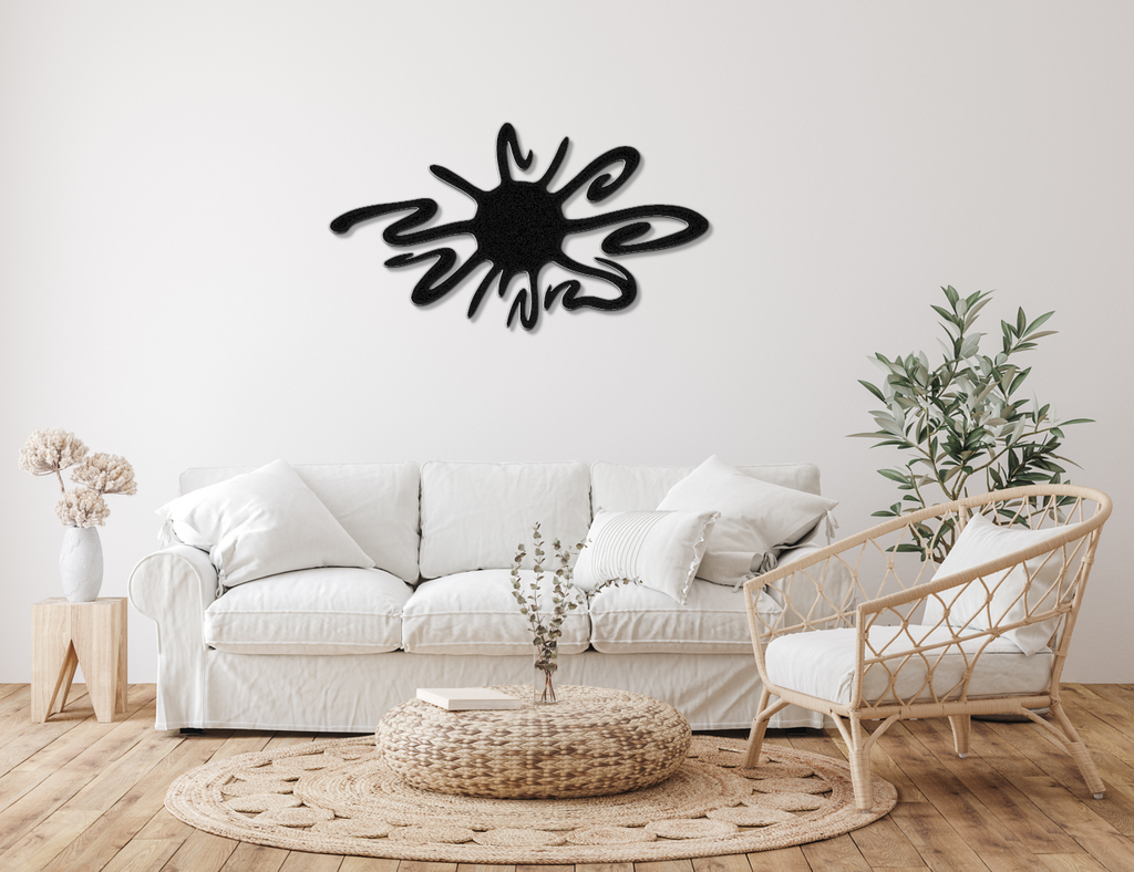 Sea Urchin Metal Wall Art