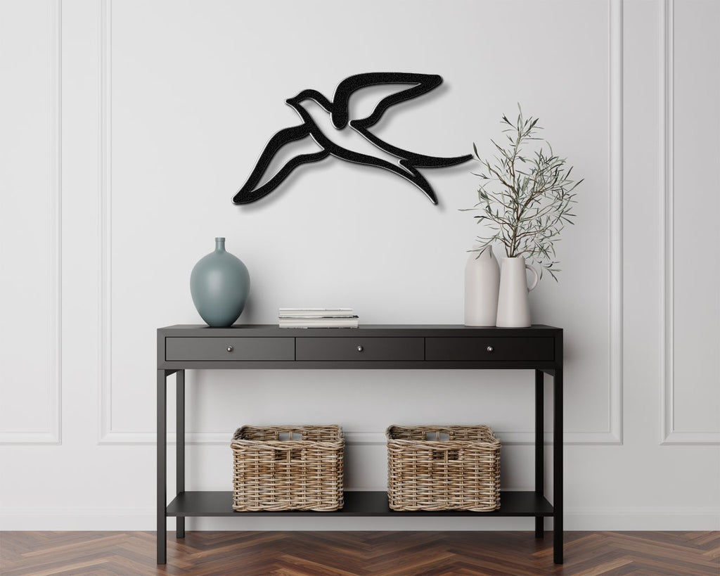 Swallow Bird Metal Wall Art
