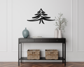 Pine Tree Metal Wall Art
