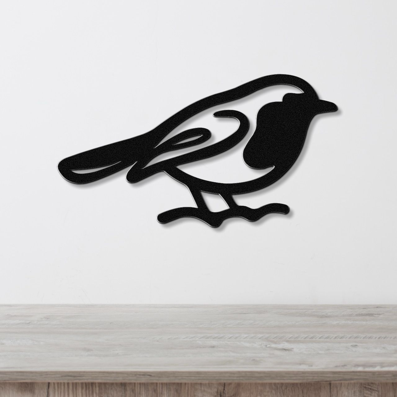 Robin Metal Wall Art