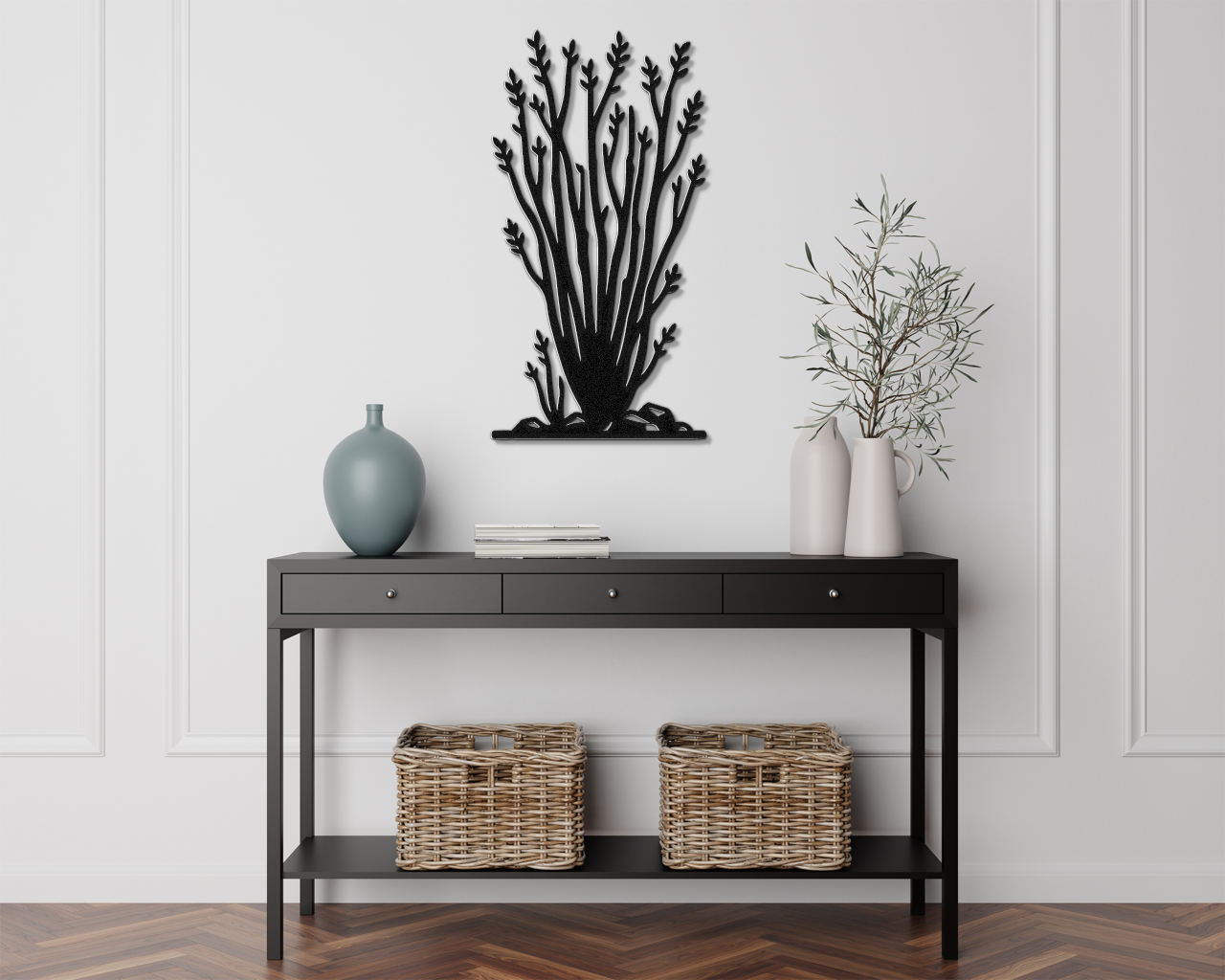 Ocotillo Metal Wall Art