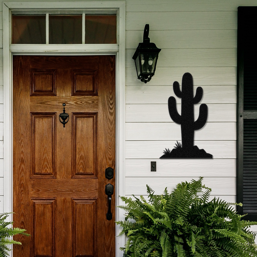 Saguaro cactus Metal Wall Art