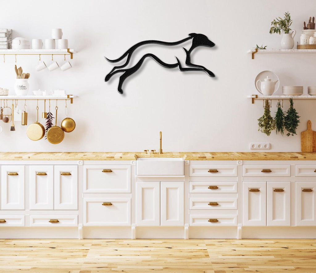 Greyhound Metal Wall Art