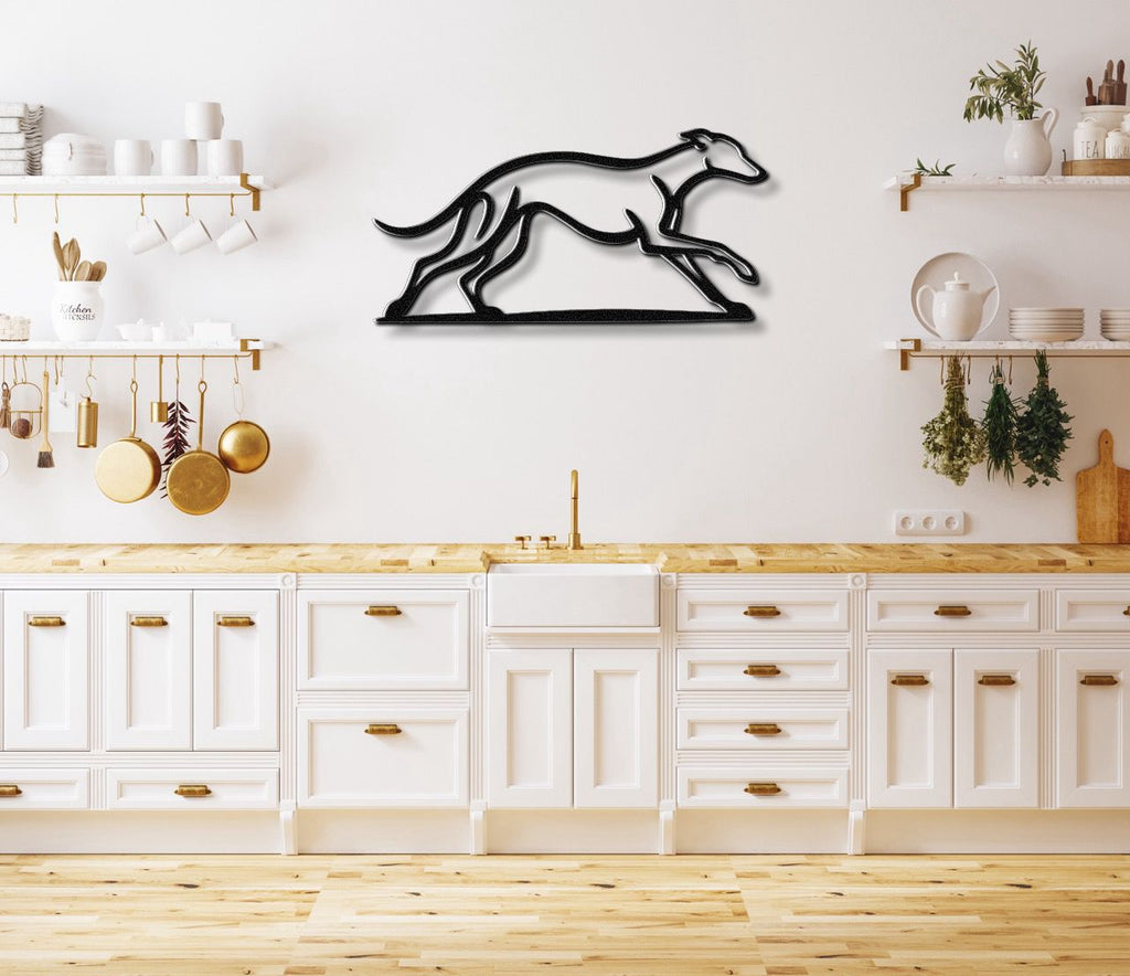 Greyhound Metal Wall Art