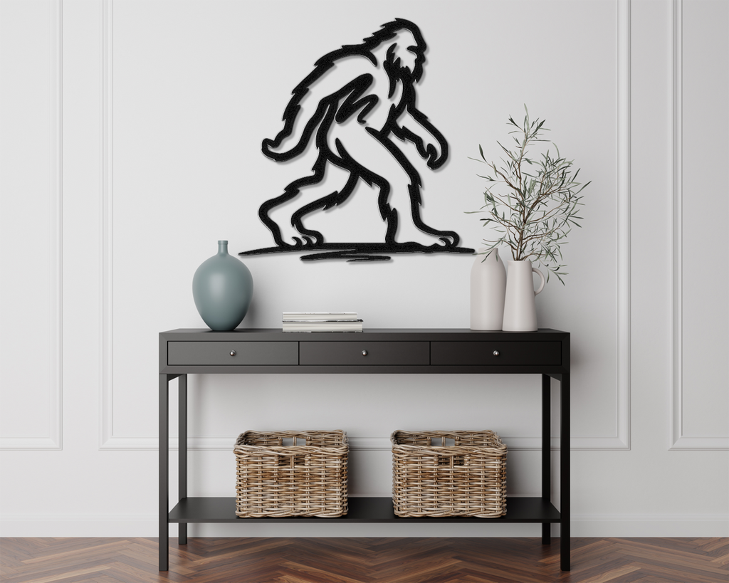 Bigfoot Metal Wall Art