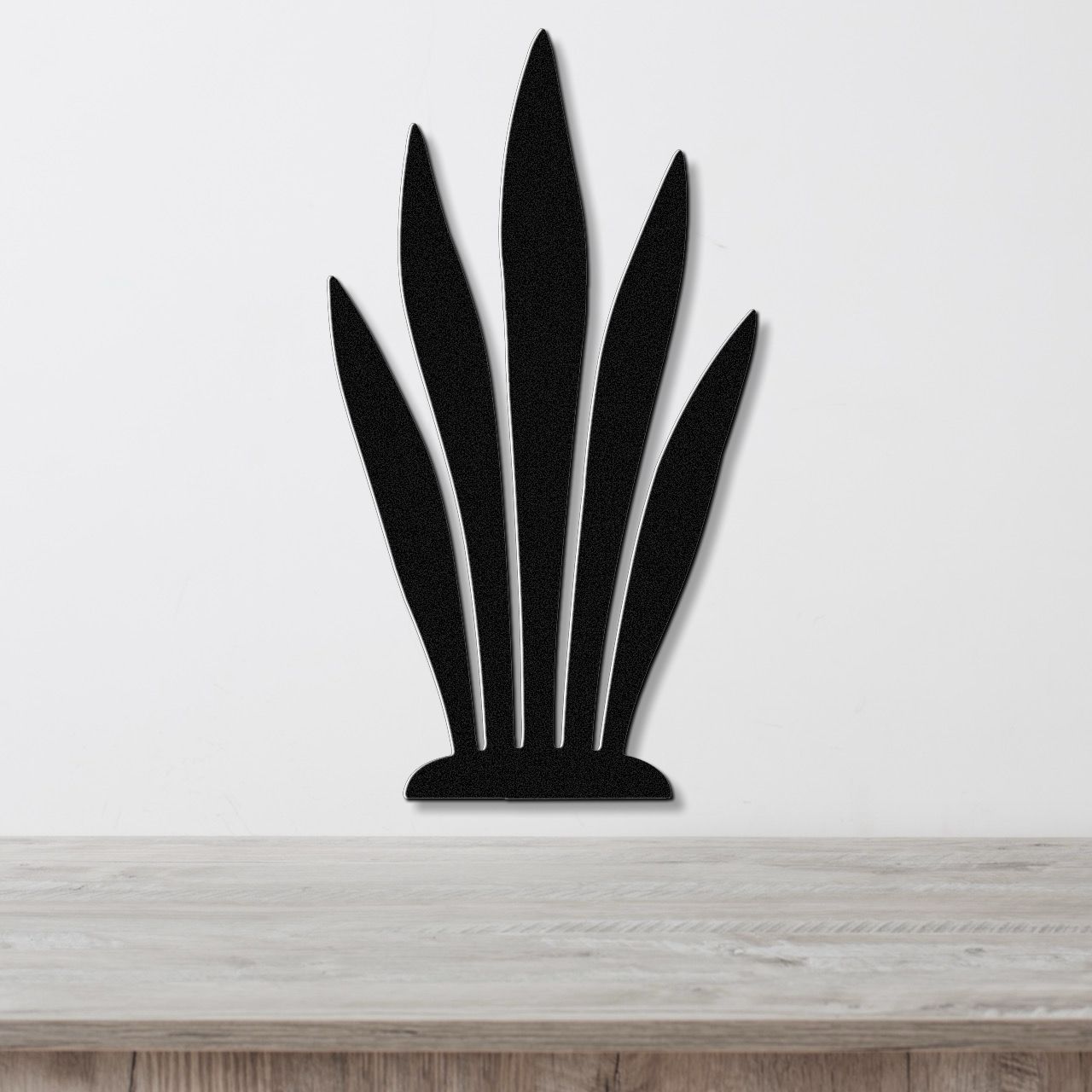 Snake Plant Metal Wall Art