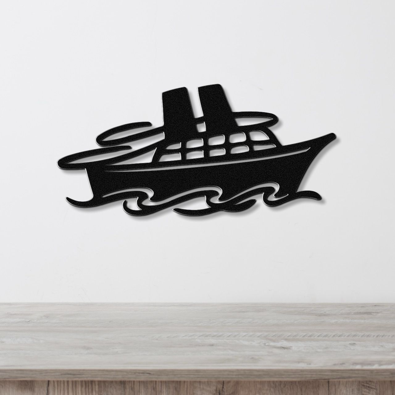 Cruise Ship Metal Wall Art