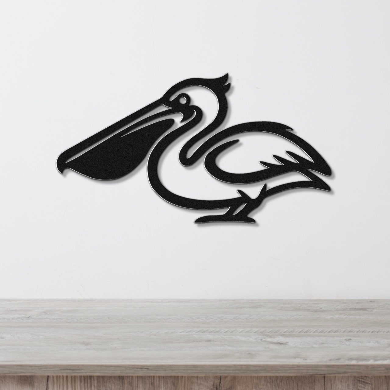 Pelican Metal Wall Art