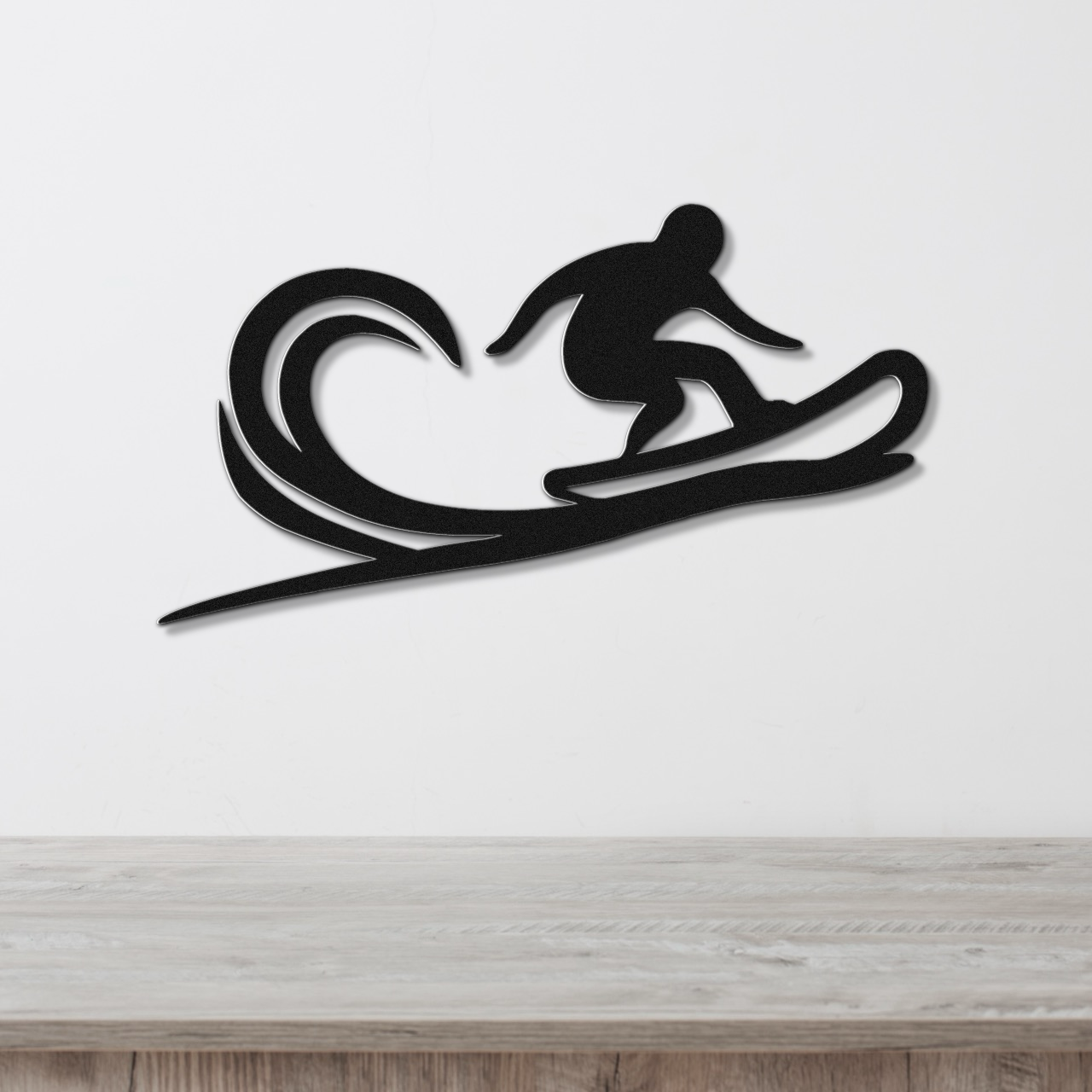 Snowboarding Metal Wall Art