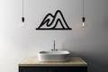 Mountains Metal Wall Art