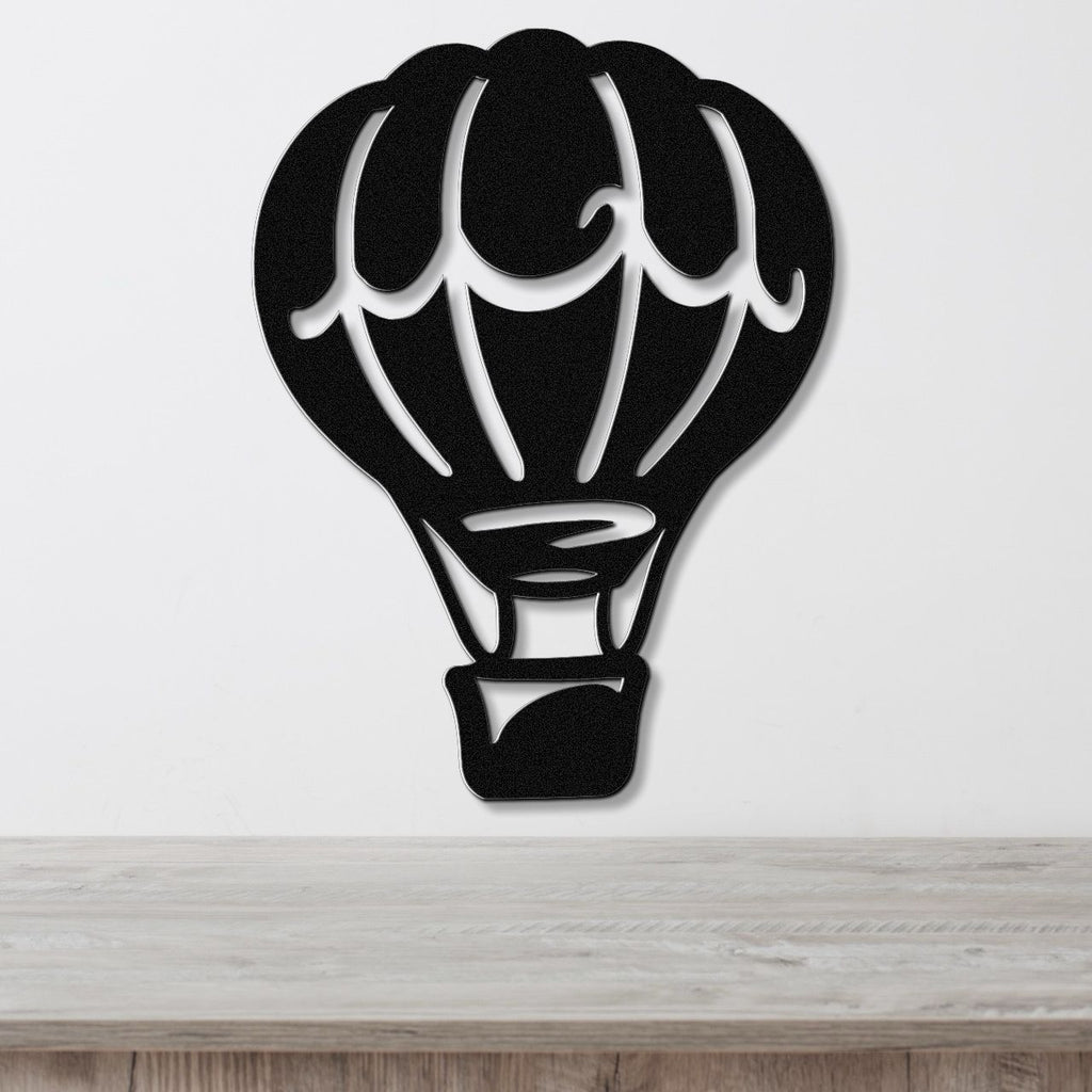 Hot Air Balloon Metal Wall Art
