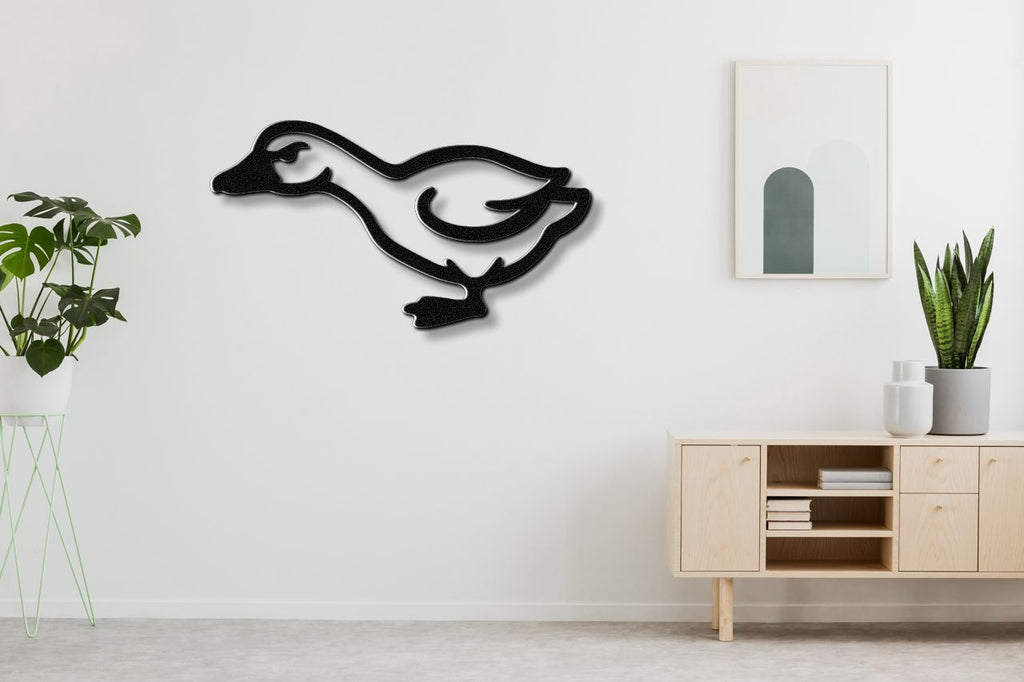 Goose Metal Wall Art
