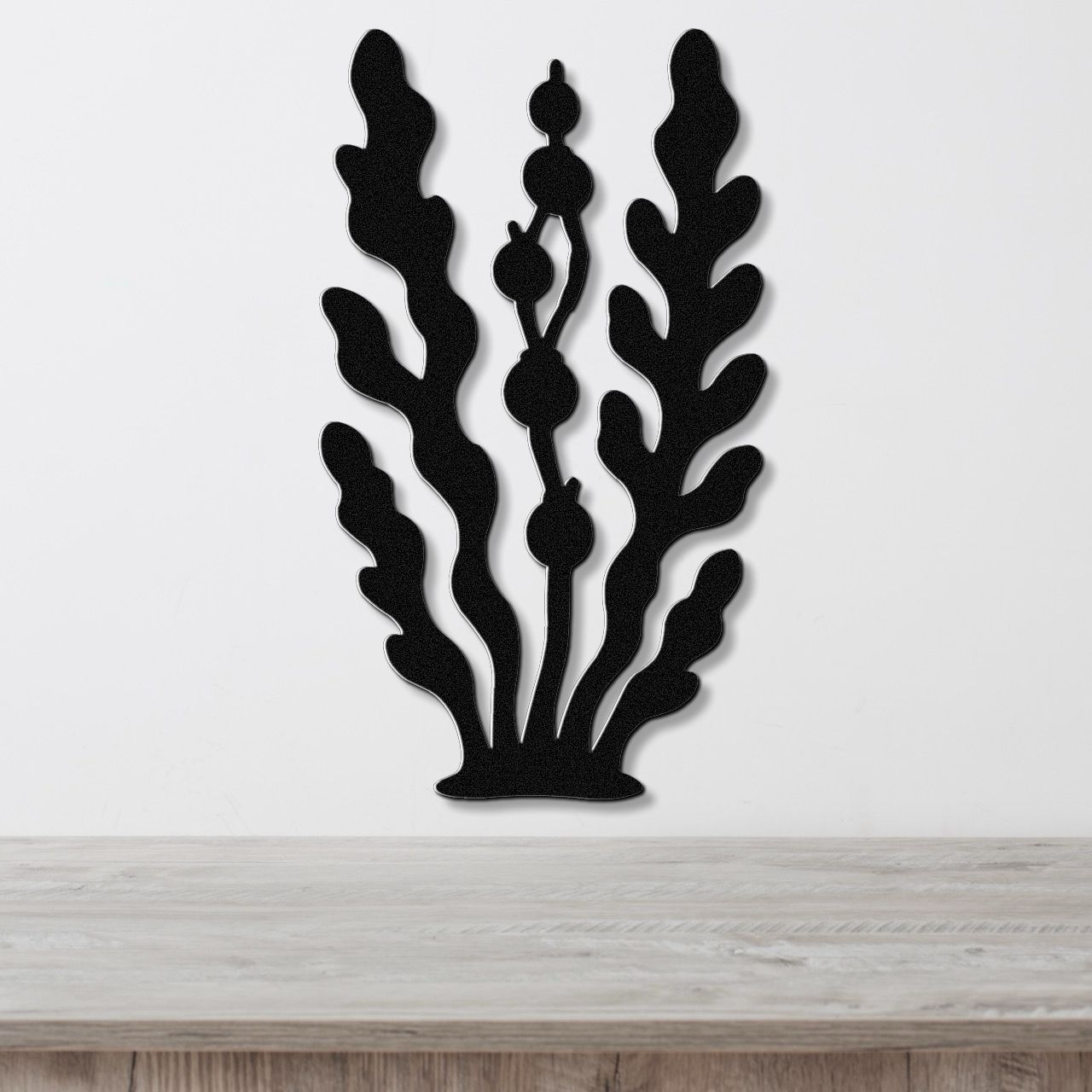 Kelp and Seaweed Metal Wall Art