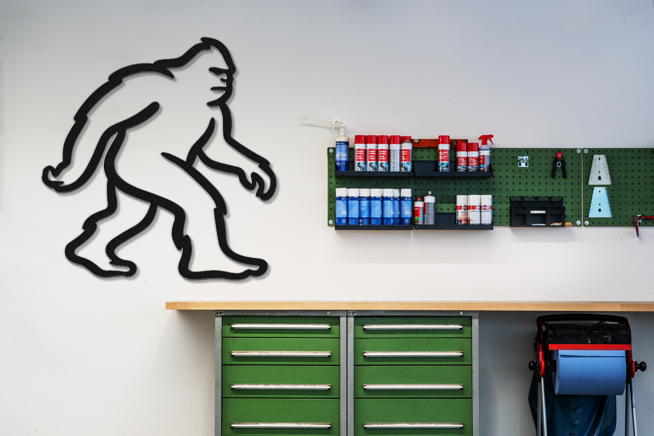 Bigfoot Metal Wall Art
