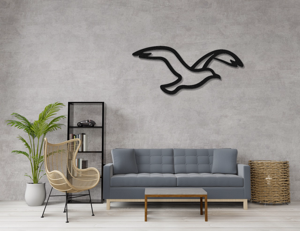 Seagull Metal Wall Art