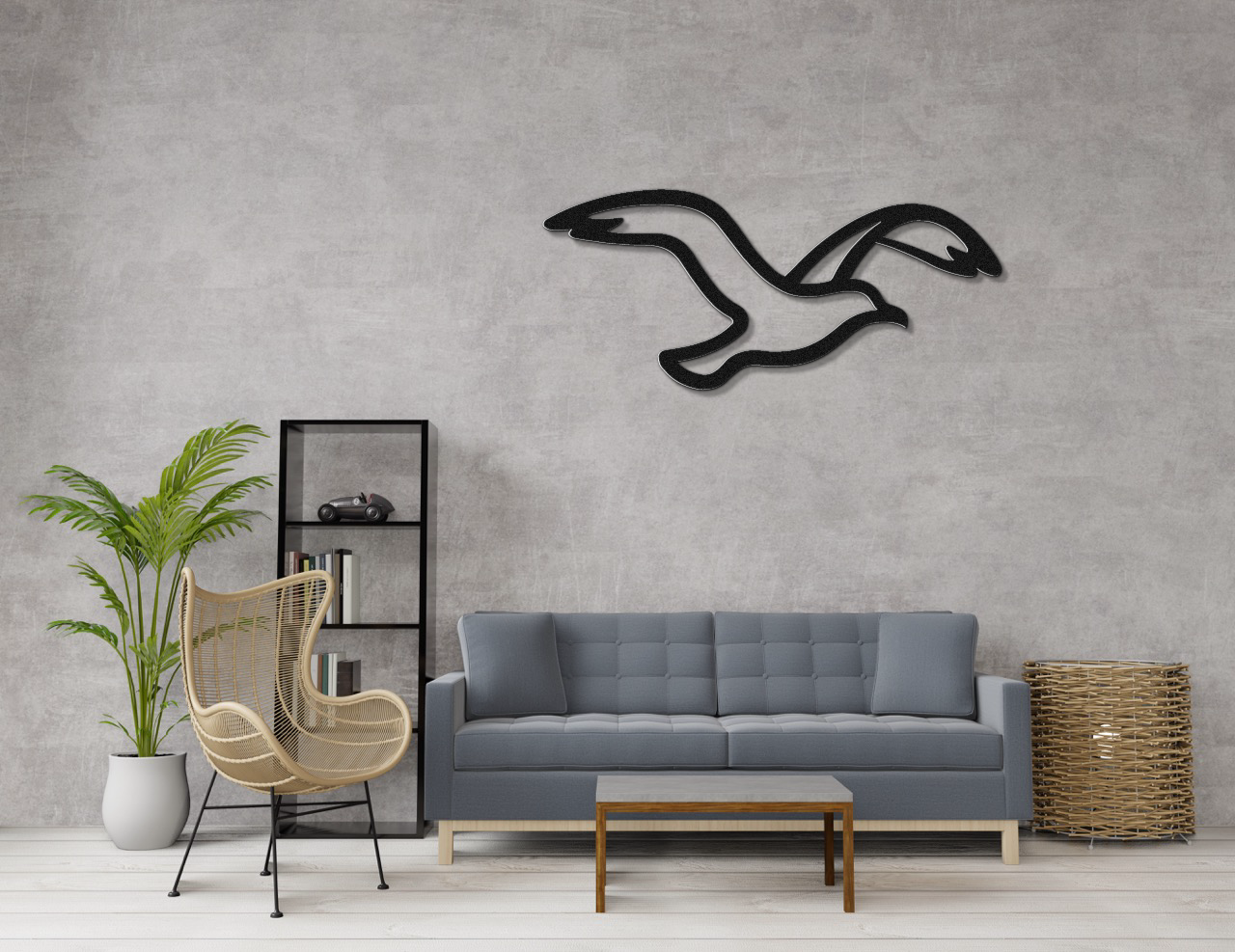 Seagull Metal Wall Art