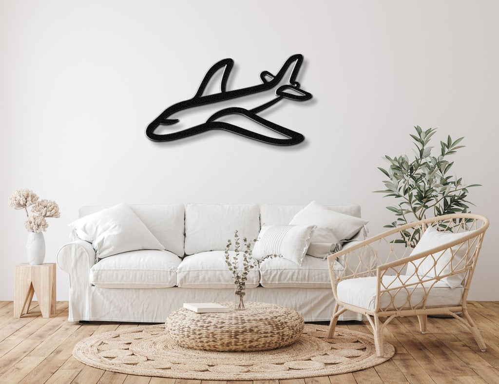 Airplane Metal Wall Art