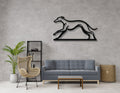 Greyhound Metal Wall Art