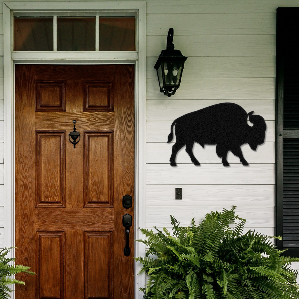 Buffalo Metal Wall Art