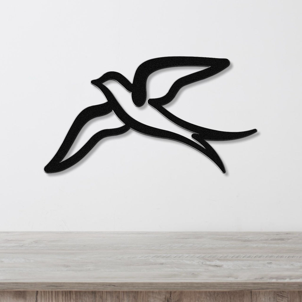 Swallow Bird Metal Wall Art