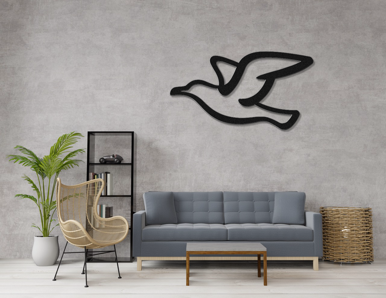 Seagull Metal Wall Art