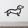 Dachshund Metal Wall Art