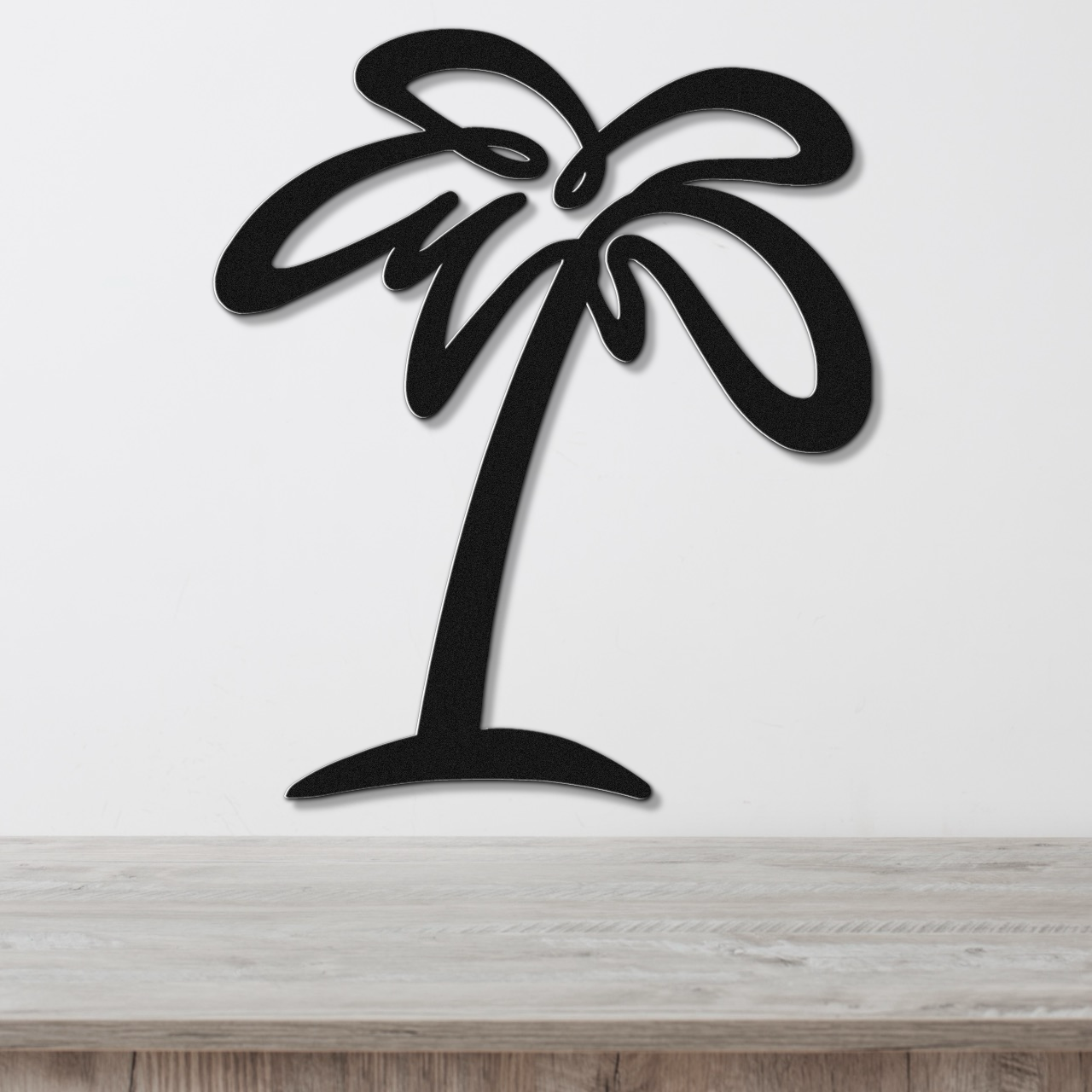Palm Tree Metal Wall Art
