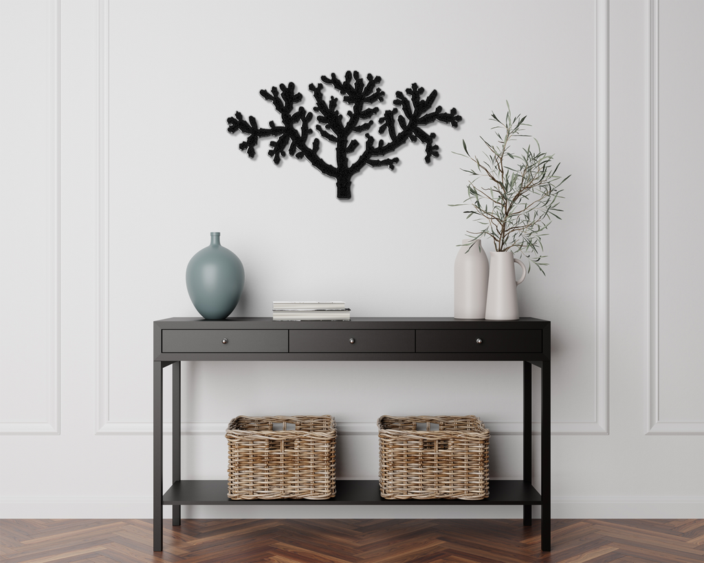 Cholla Cactus Metal Wall Art