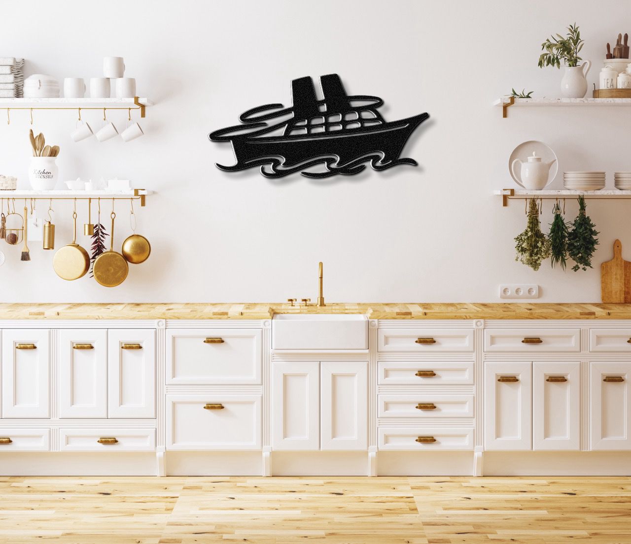 Cruise Ship Metal Wall Art