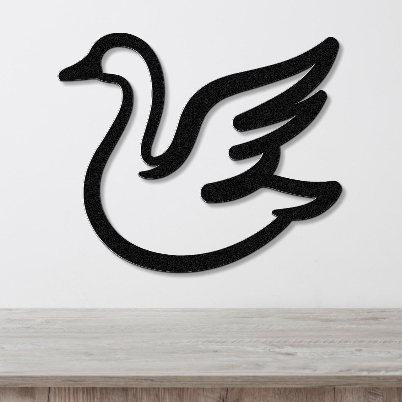 Goose Metal Wall Art