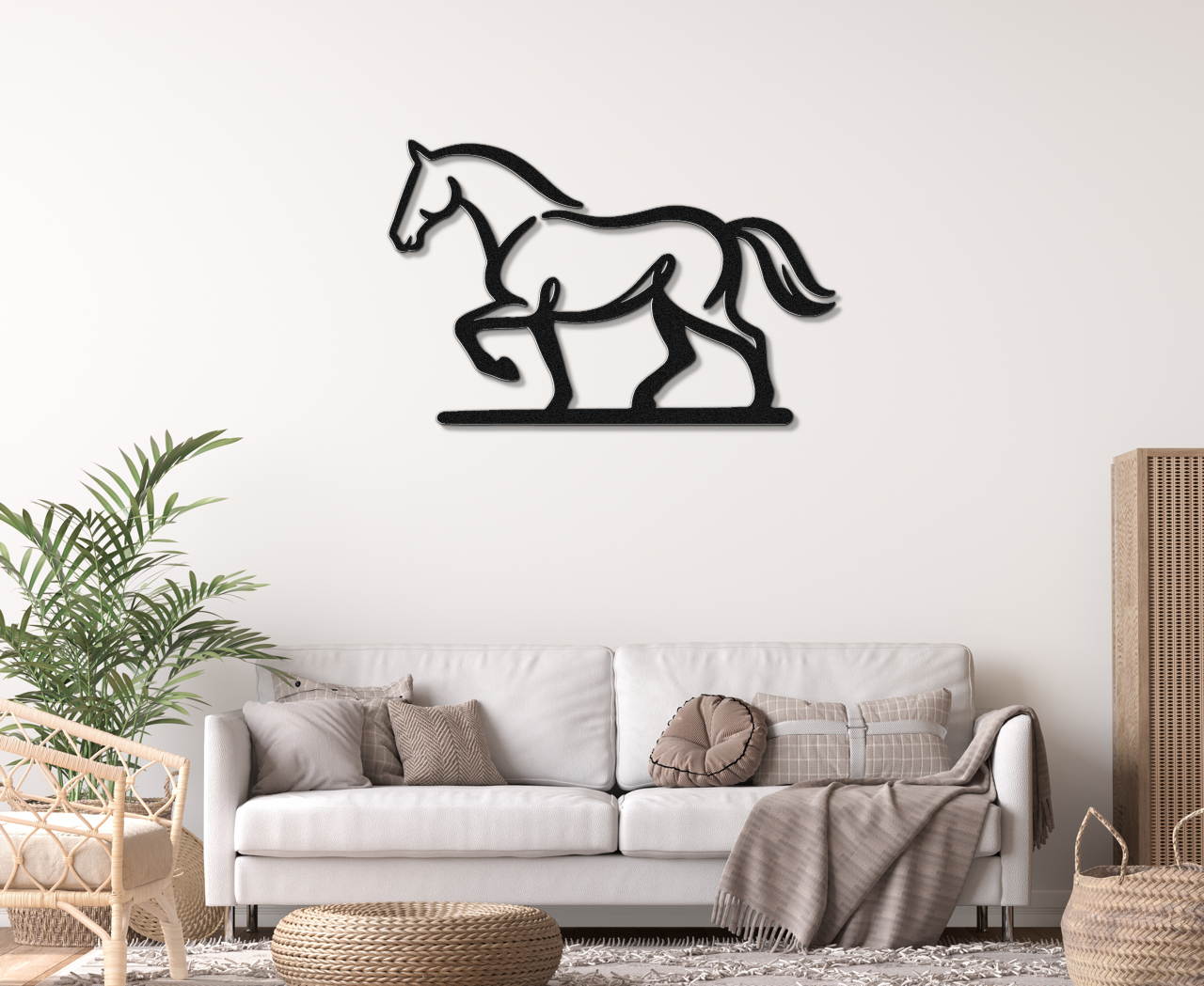 Horse Metal Wall Art
