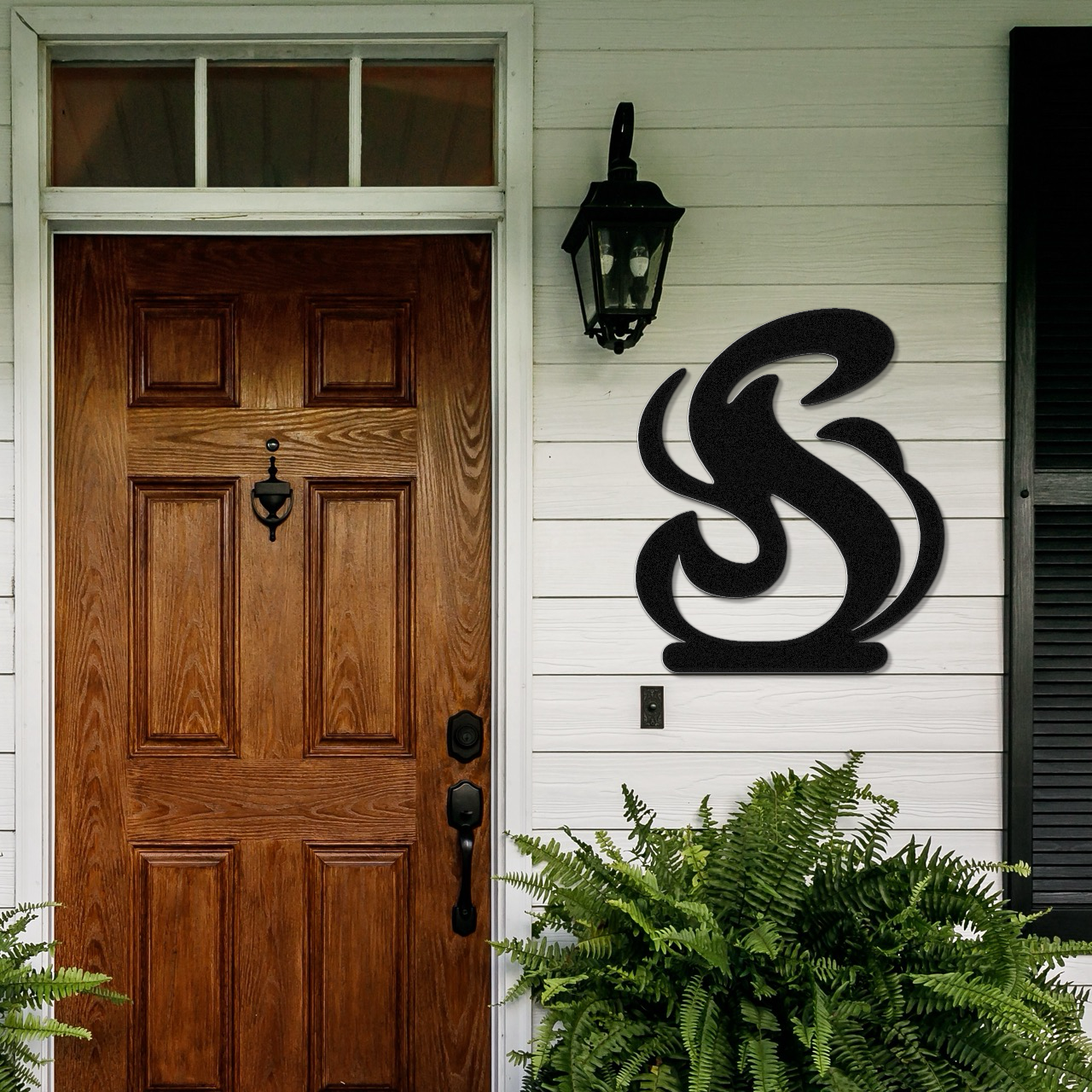 Abstract Fire Metal Wall Art